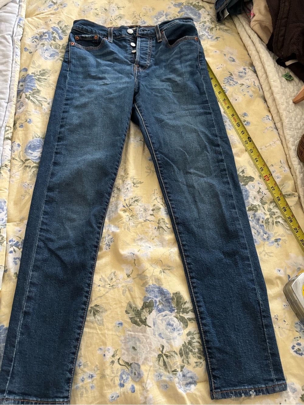 Levi's Dark Blue Skinny Jeans